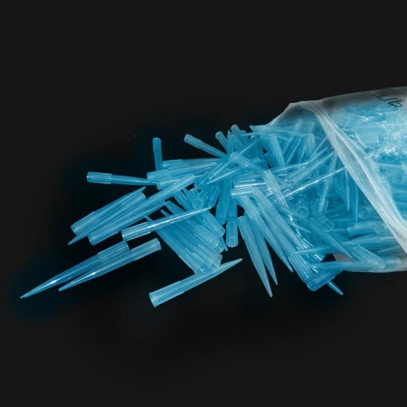 Lab Pipette Tip - 500 قطعة من رؤوس الماصة الصغيرة