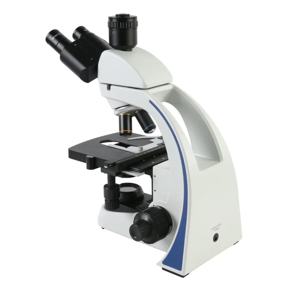 Medical Lab Microscope - مجهر بيولوجي ثلاثي العدسات 40X-1000X 1600X