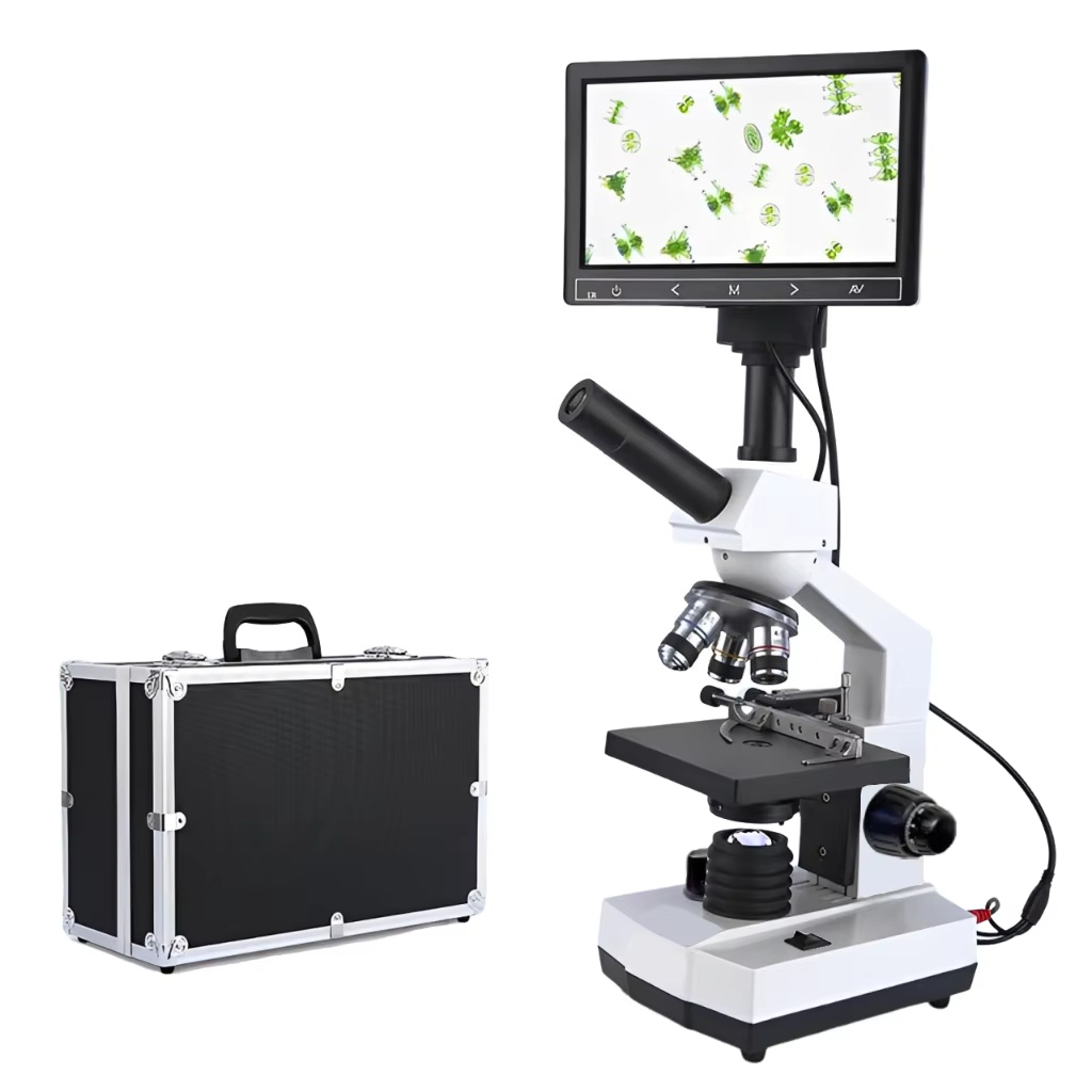 Medical Lab Microscope - مجهر رقمي بشاشة عالية الدقة الأكثر