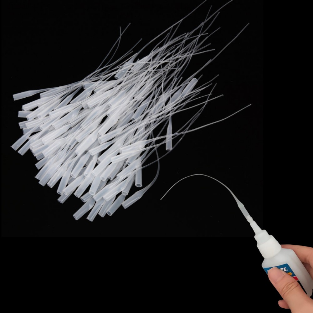Lab Pipette Tip - 100 قطعة الغراء مايكرو نصائح البلاستيك