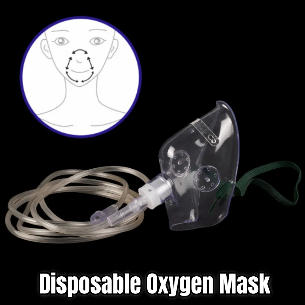 1 مجموعة الكبار قناع الأكسجين  - مراجعة Medical Oxygen Concentrator وسعره