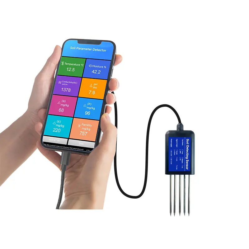 جهاز قياس رطوبة التربة 8 في 1  - مراجعة Ph Meter وسعره