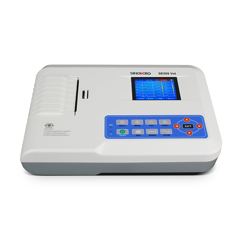 آلة تخطيط القلب الكهربائي البي - مراجعة Ekg Ecg Machine Portable وسعره