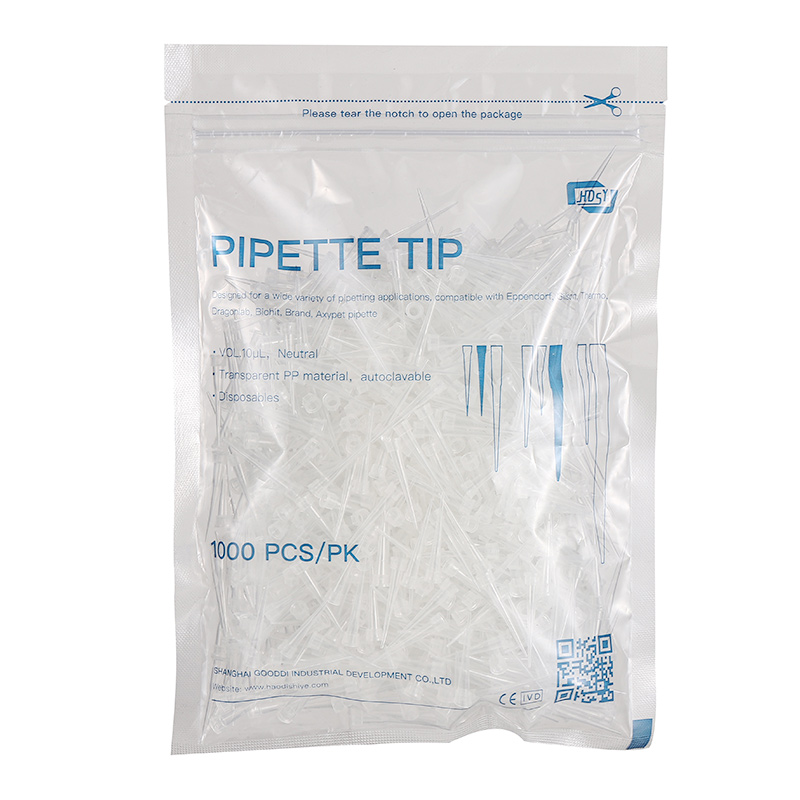 1000 قطعة 10ul المتاح أنبوب مد - مراجعة Lab Pipette Tip وسعره