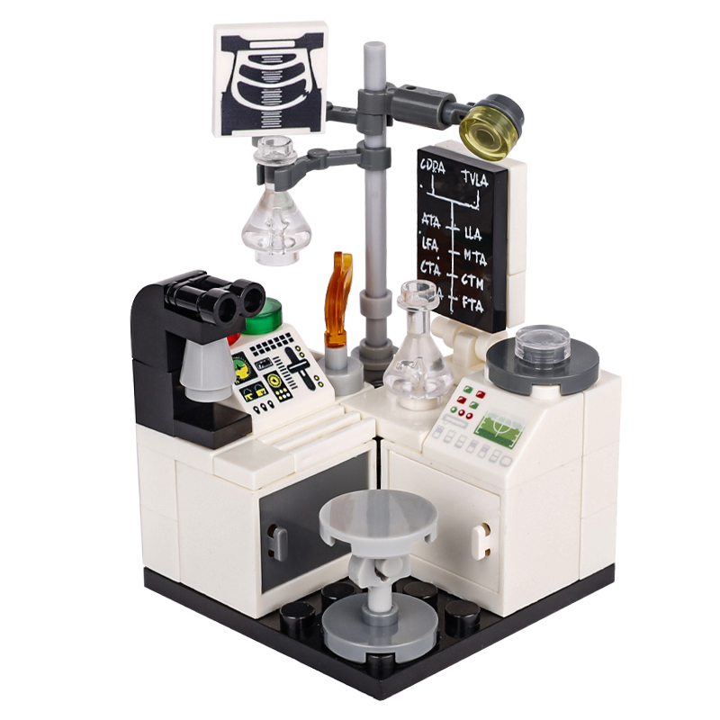 مختبر MOC-City مجموعة بناء كتل - مراجعة Medical Lab Microscope وسعره
