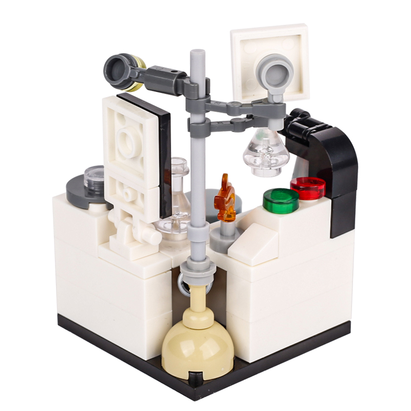 مختبر MOC-City مجموعة بناء كتل - مراجعة Medical Lab Microscope وسعره