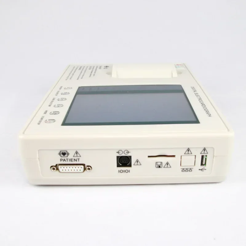 جهاز تخطيط القلب المحمول عالي  - مراجعة Ekg Ecg Machine Portable وسعره