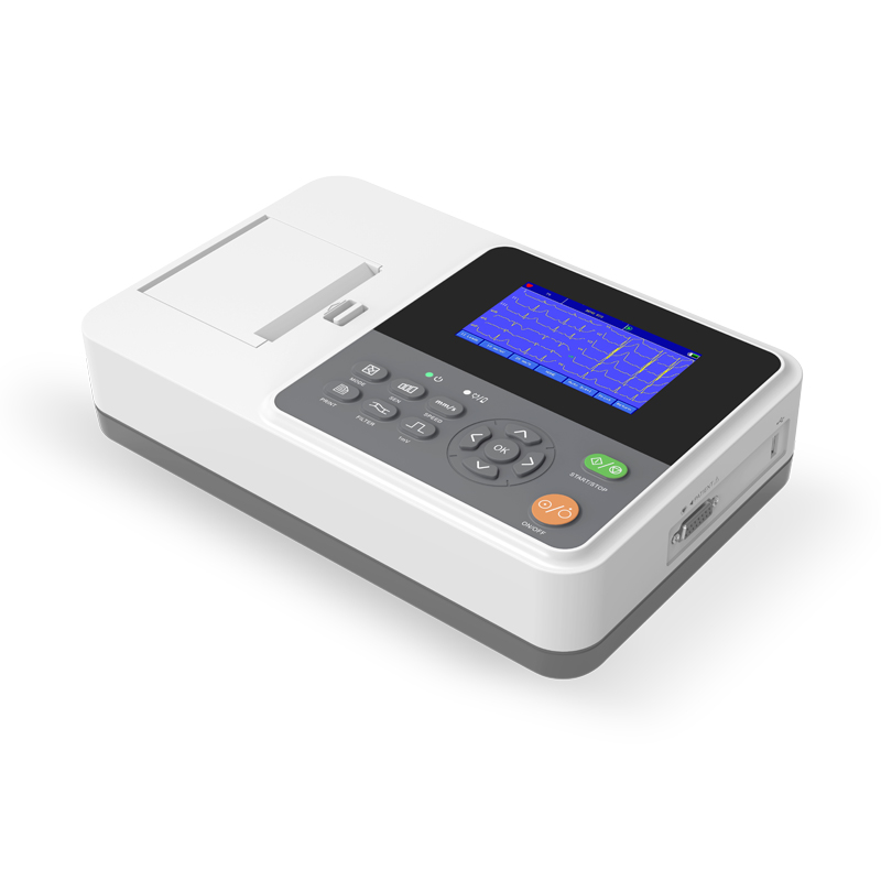 جهاز تخطيط القلب الرقمي المحمو - مراجعة Ekg Ecg Machine Portable وسعره