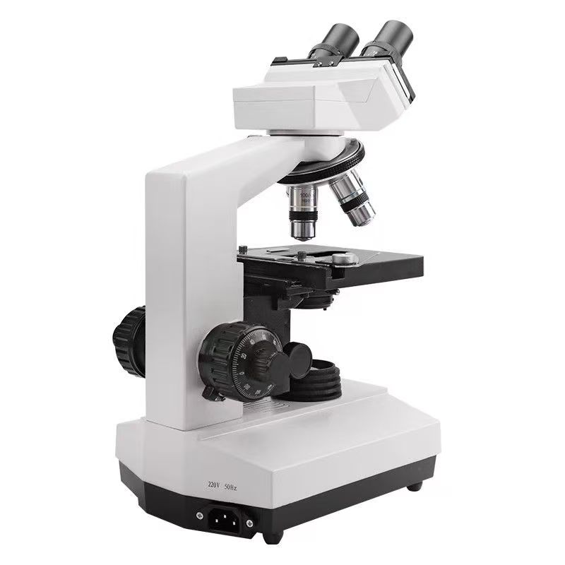 مجهر بصري ثنائي العينية للمختب - مراجعة Medical Lab Microscope وسعره