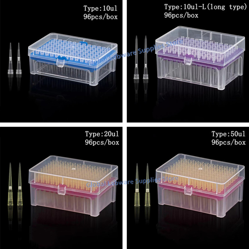 1Set Lab 10ul/10ul-L/20ul/50ul - مراجعة Lab Pipette Tip وسعره